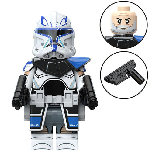 Captain Rex (Rebels) Custom Star Wars Minifigure - Minifigure Bricks