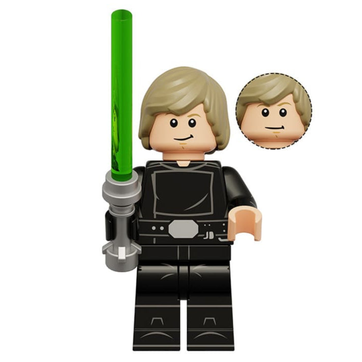 Luke Skywalker (Jedi Master) Star Wars Series Minifigure - Minifigure Bricks