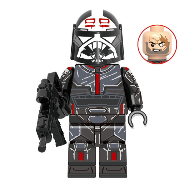 Clone Force 99 Wrecker Custom Star Wars Minifigure