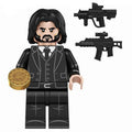 John Wick Custom Minifigure - Minifigure Bricks