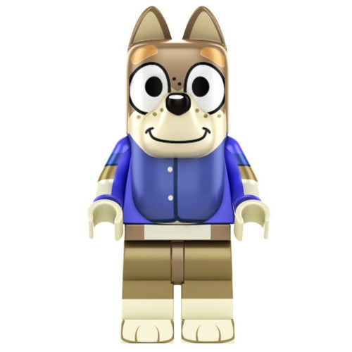 Alfie Custom Bluey Cartoon Minifigure - Minifigure Bricks