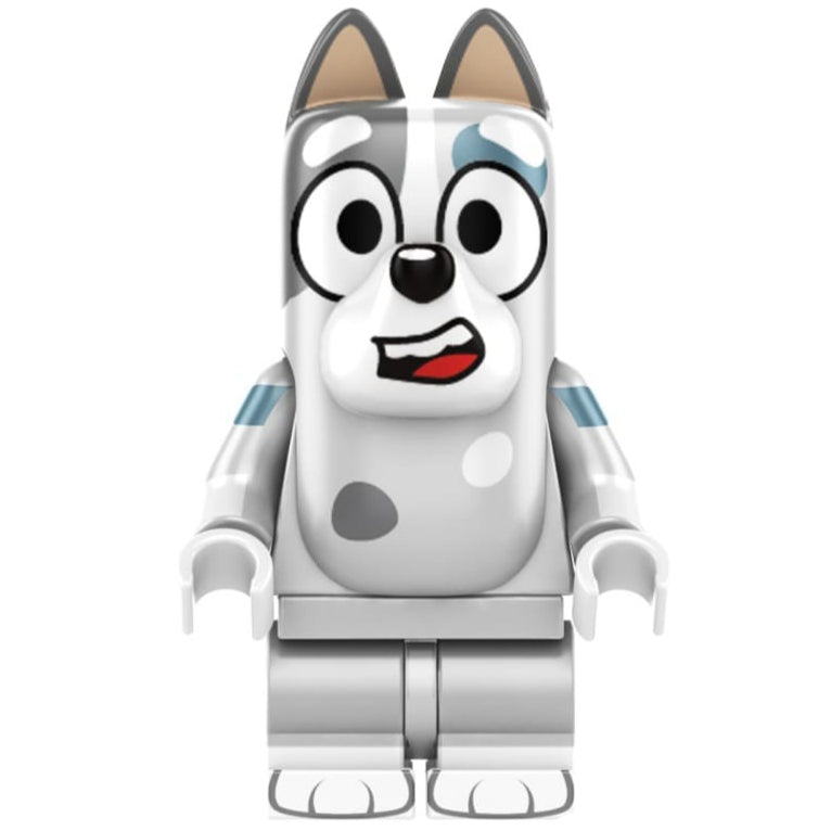 Muffin Custom Bluey Cartoon Minifigure - Minifigure Bricks