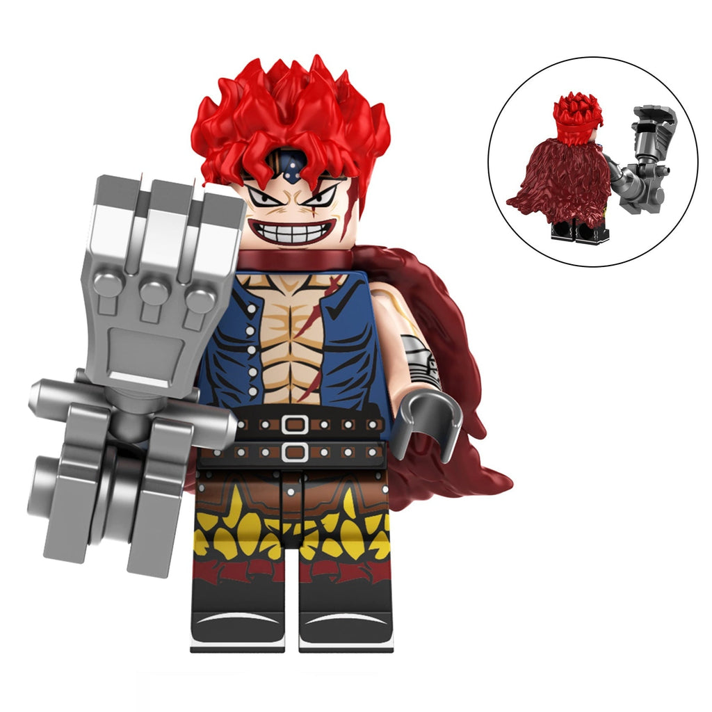 Eustass Kid Custom One Piece Anime Minifigure - Minifigure Bricks