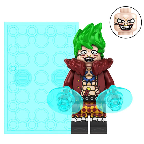 Bartolomeo Custom One Piece Anime Minifigure - Minifigure Bricks