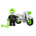 Vengeance (Kowalski) Ghost Rider Motorbike Custom Marvel Superhero Minifigure - Minifigure Bricks