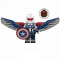 Captain America (Sam Wilson) (Brave New World) Custom Marvel Superhero Minifigure
