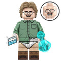 Walter White Custom Breaking Bad TV Series Minifigure - Minifigure Bricks