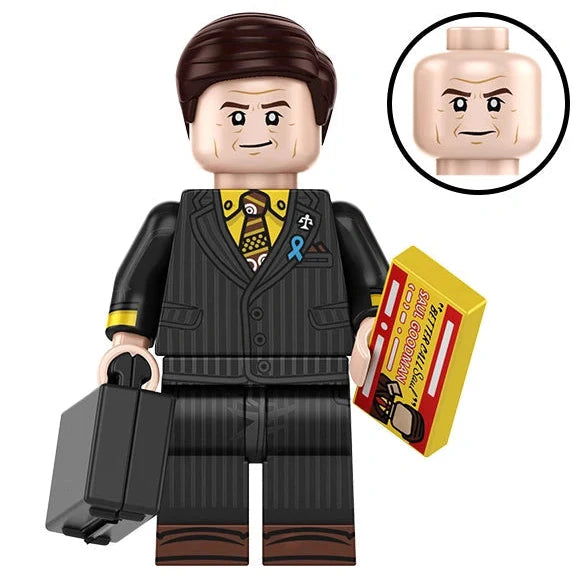 Saul Goodman Custom Breaking Bad TV Series Minifigure - Minifigure Bricks