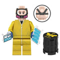 Jesse Pinkman Hazmat Suit Custom Breaking Bad TV Series Minifigure - Minifigure Bricks