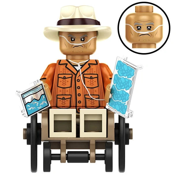 Hector Salamanca Custom Breaking Bad TV Series Minifigure - Minifigure Bricks