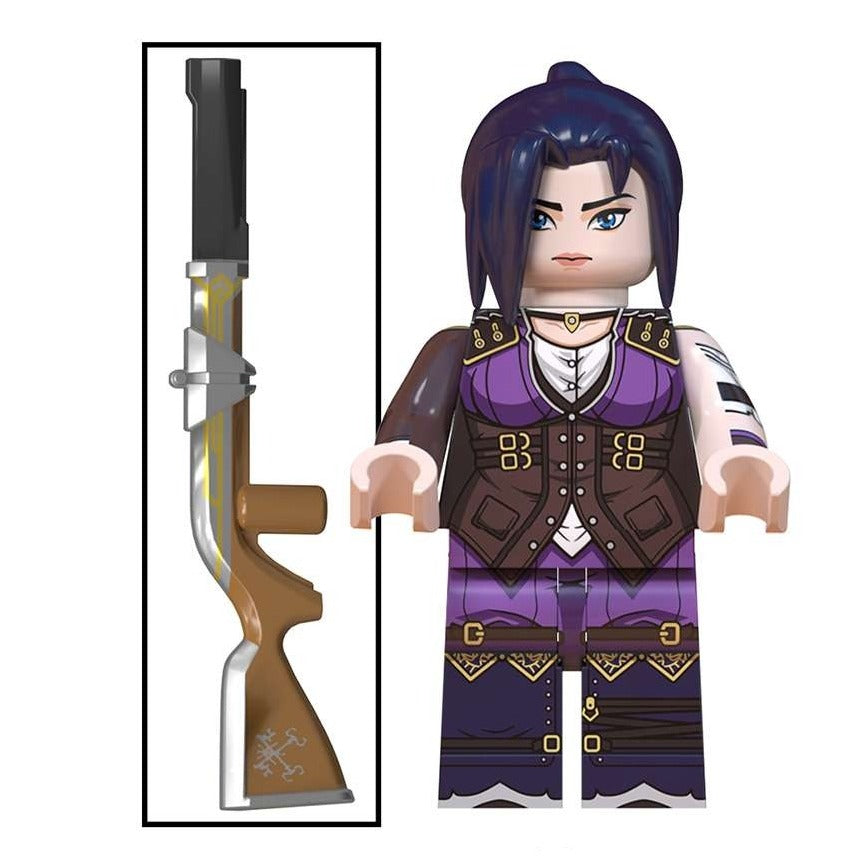 Caitlyn Kiramman League of Legends Arcane Custom Minifigure - Minifigure Bricks