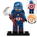 Captain America (Age of Ultron) Custom Marvel Superhero Minifigure - Minifigure Bricks