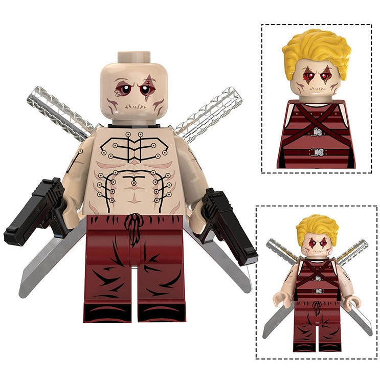 Deadpool Weapon-XI Custom Marvel Superhero Minifigure
