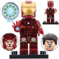 Iron Man Mark 7 Custom Marvel Superhero Minifigure - Minifigure Bricks
