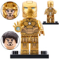 Iron Man Mark 21 (Midas) Custom Marvel Superhero Minifigure - Minifigure Bricks