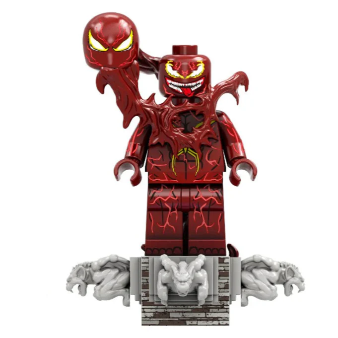 Lava (Venom) Custom Marvel Superhero Minifigure - Minifigure Bricks