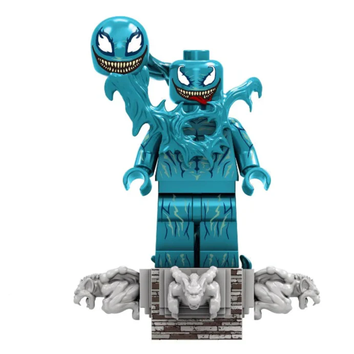 Riot (Venom) Custom Marvel Superhero Minifigure