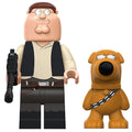 Peter Griffin (Han Solo) Custom Family Guy Star Wars Figure