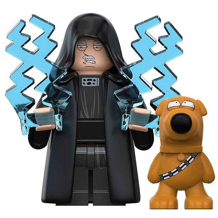 Carter Pewterschmidt (Emperor Palpatine) Custom Family Guy Star Wars Figure