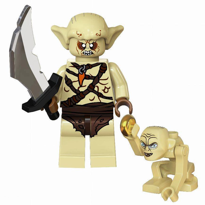 Goblin Soldier Custom The Hobbit Minifigure - Minifigure Bricks