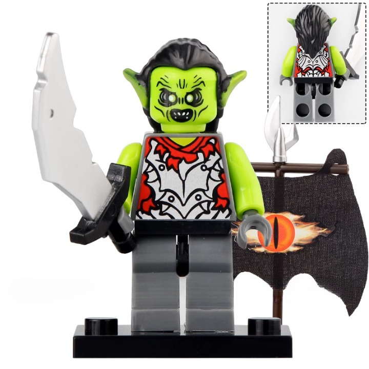Moria Orc Custom Lord of the Rings Minifigure - Minifigure Bricks