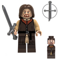 Aragorn Custom Lord of the Rings Minifigure - Minifigure Bricks