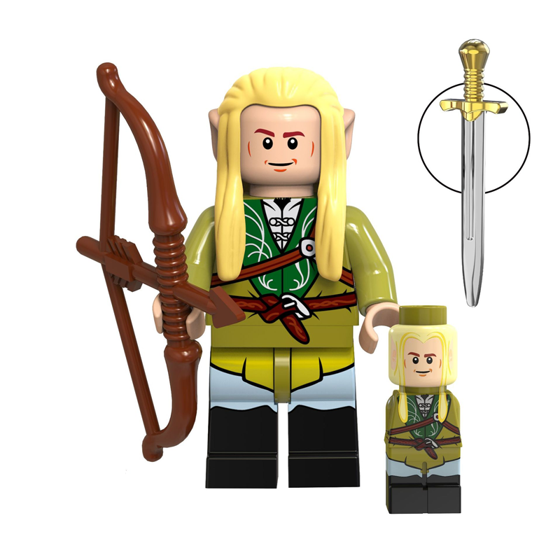 Legolas Custom Lord of the Rings Minifigure - Minifigure Bricks