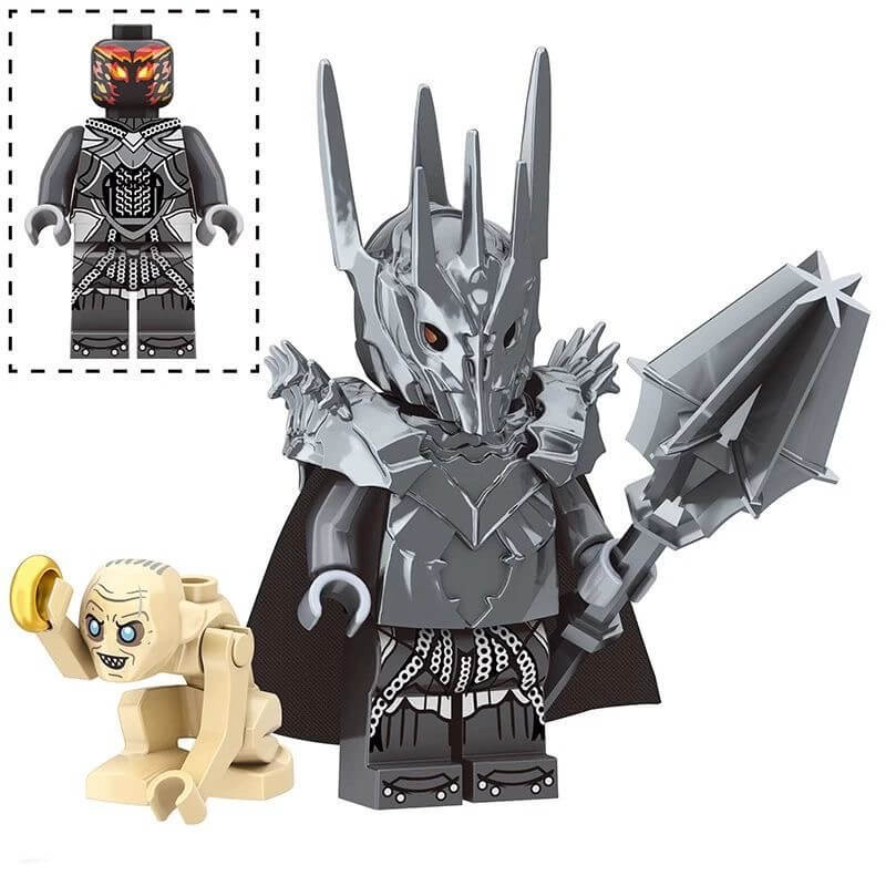 Sauron Custom Lord of the Rings Minifigure - Minifigure Bricks