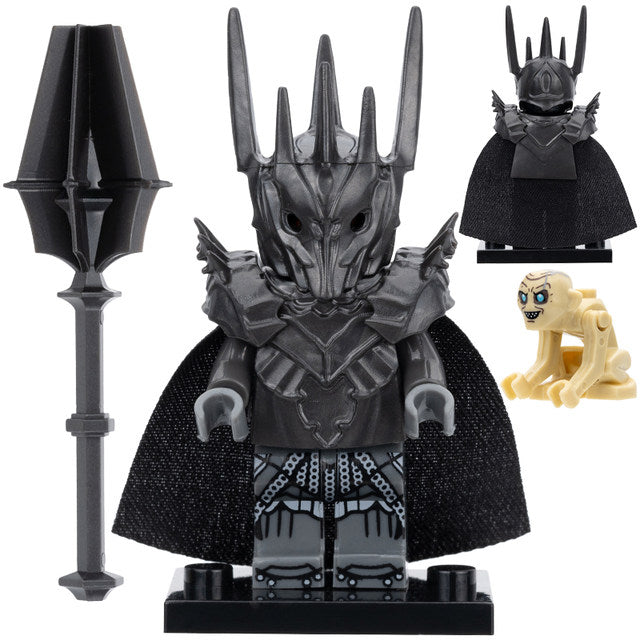 Sauron Custom Lord of the Rings Minifigure - Minifigure Bricks