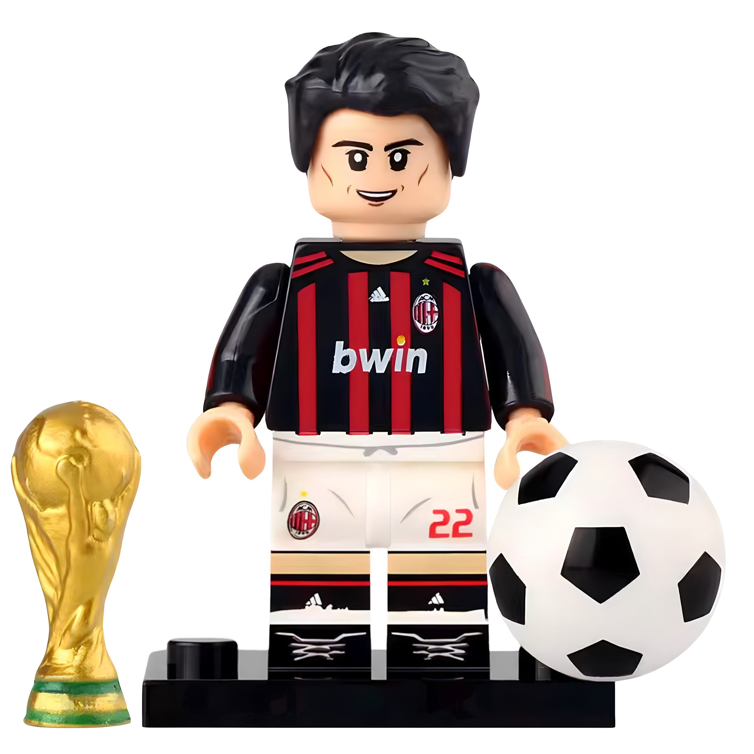 Kaká Custom Football Legend Minifigure - Minifigure Bricks