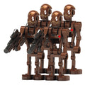 4 x Commando Droid custom Star Wars Minifigure - Minifigure Bricks