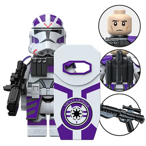 187th Legion Clone Trooper Custom Star Wars Minifigure - Minifigure Bricks