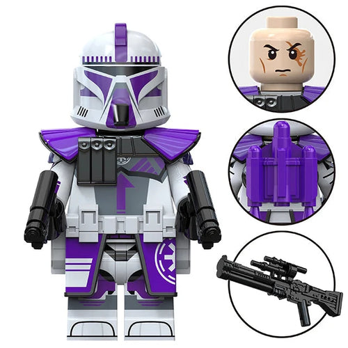 187th Legion Clone Trooper Custom Star Wars Minifigure - Minifigure Bricks