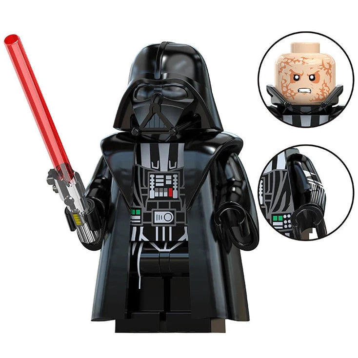 Darth Vader Custom Star Wars Minifigure - Minifigure Bricks