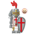 Battle Priest Custom Minifigure from Knights Templar Series