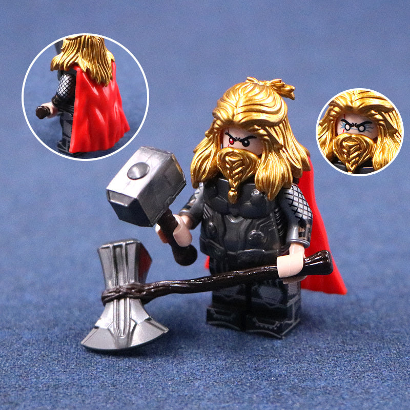 Thor Custom Marvel Superhero Minifigure