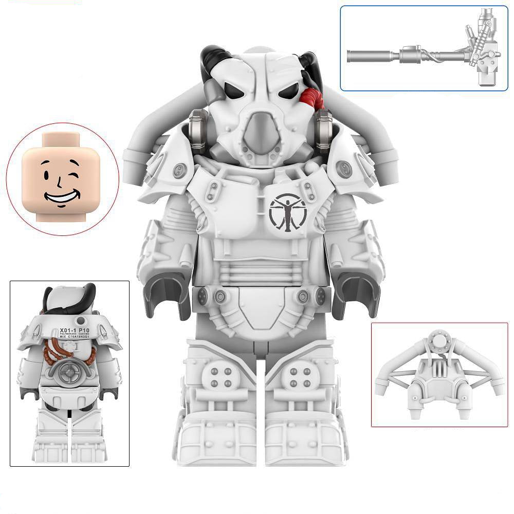 X-01 Power Armor Custom Fallout Minifigure