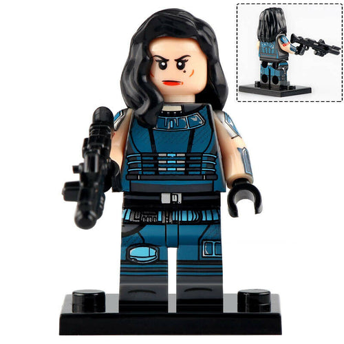 Cara Dune custom Star Wars Minifigure - Minifigure Bricks