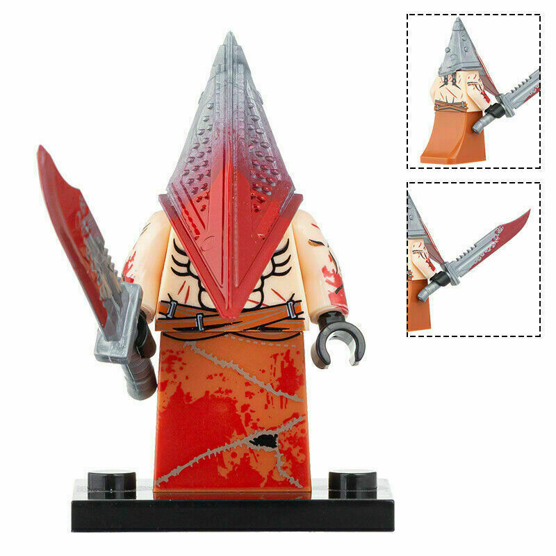 Pyramid Head Silent Hill Horror Minifigure - Minifigure Bricks