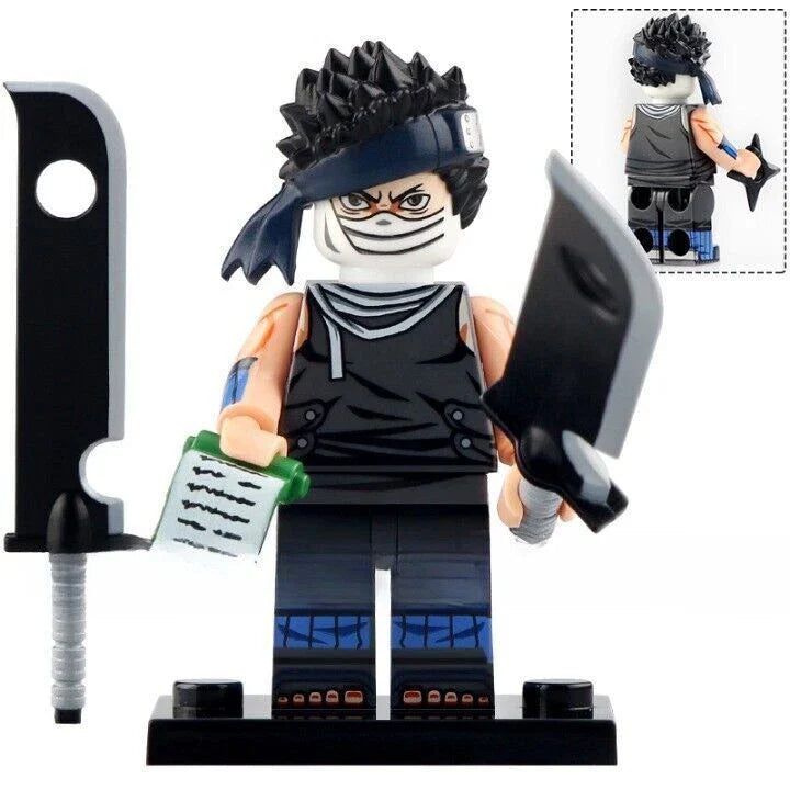 Zabuza Custom Anime Minifigure - Minifigure Bricks