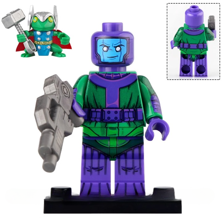 Kang the Conqueror (Loki) Custom Marvel Superhero Minifigure - Minifigure Bricks