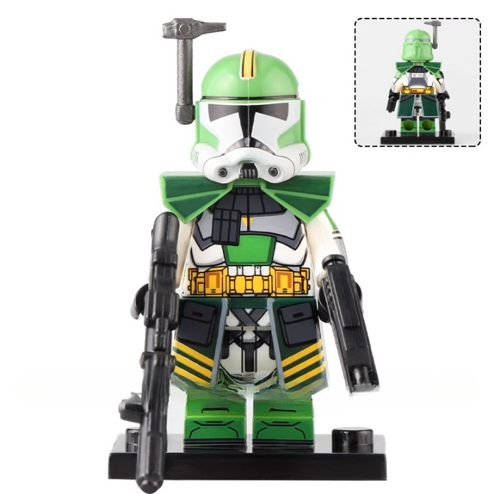 Doom Squad Commander Custom Star Wars Minifigure - Minifigure Bricks