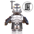 Clone Commander Wolffe custom Star Wars Minifigure - Minifigure Bricks