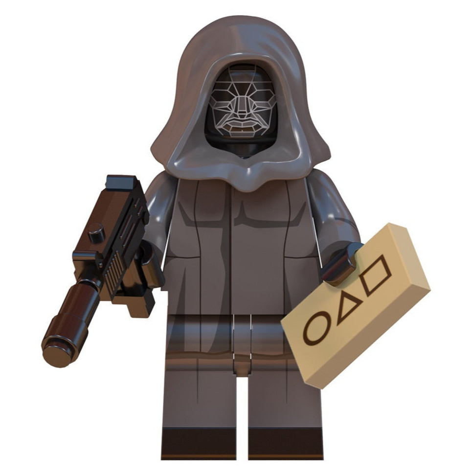 Front Man Custom Squid Game Minifigure - Minifigure Bricks