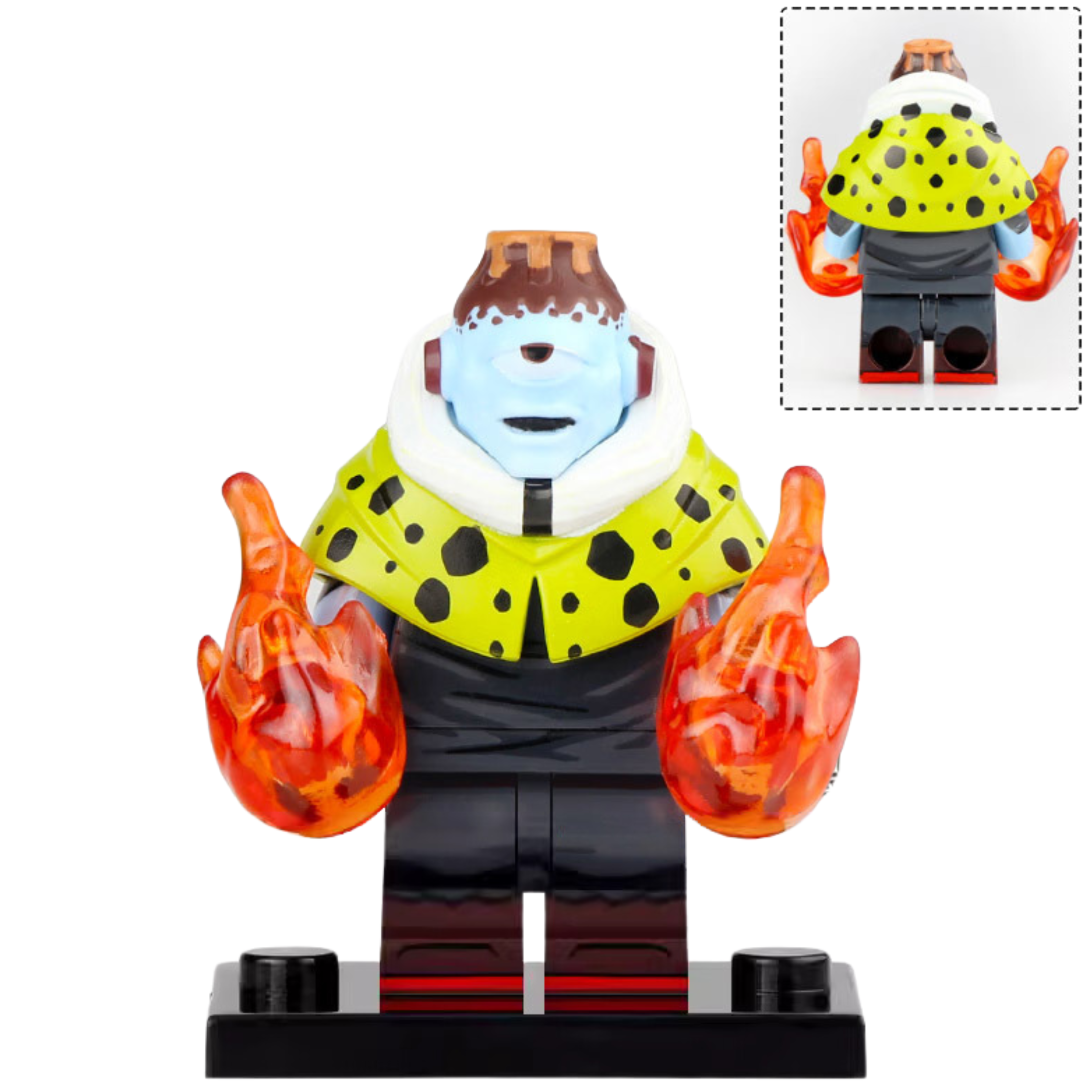 Jogo from Jujutsu Kaisen Custom Anime Minifigure - Minifigure Bricks