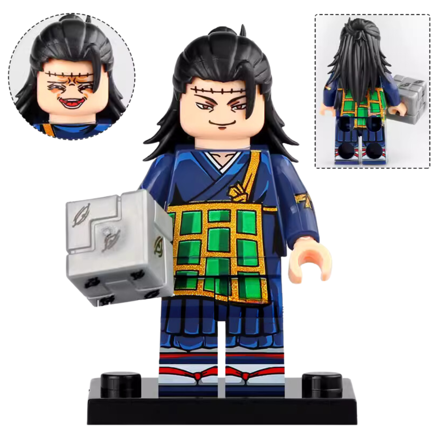 Suguru Geto from Jujutsu Kaisen Custom Anime Minifigure - Minifigure Bricks