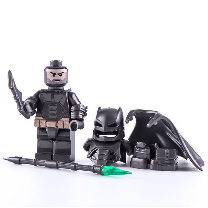 Armored Batman Custom DC Comics Superhero Minifigure - Minifigure Bricks