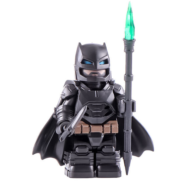 Armored Batman Custom DC Comics Superhero Minifigure - Minifigure Bricks
