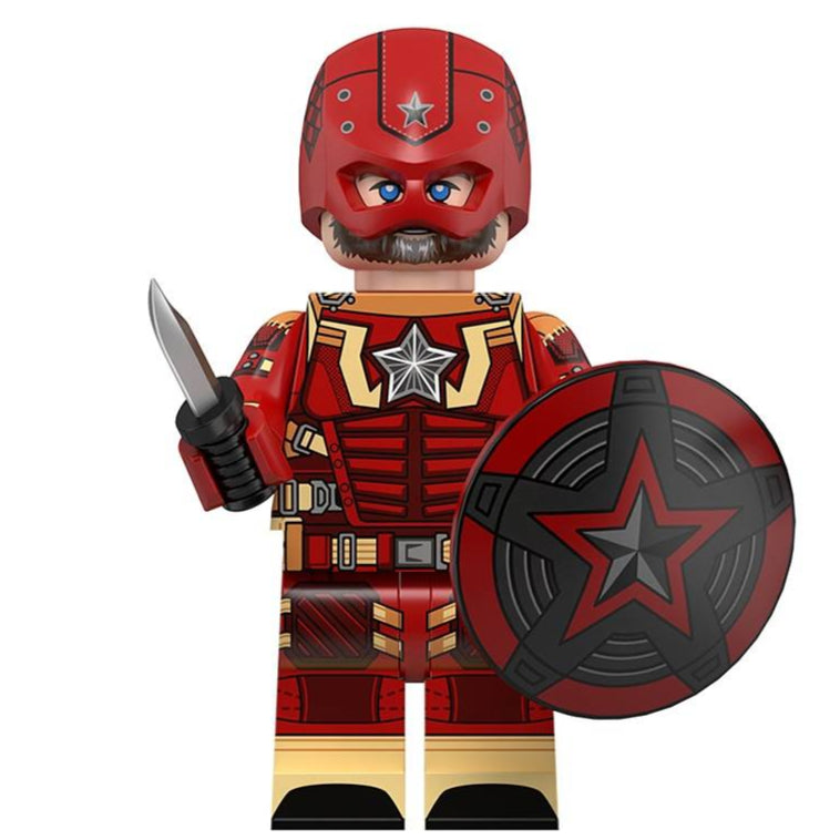 Red Guardian (Thunderbolts) Custom Marvel Universe Minifigure - Minifigure Bricks