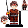 Tanjiro Kamado From Demon Slayer Custom Anime Minifigure - Minifigure Bricks